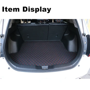 Sinjayer Ravno Strani Prtljažniku Avtomobila Mat AUTO Rep Boot Prtljage Pad Preproga Primerna Za Infiniti QX50 Q70 QX60 QX30 Q50 FX ESQ Vse Modele
