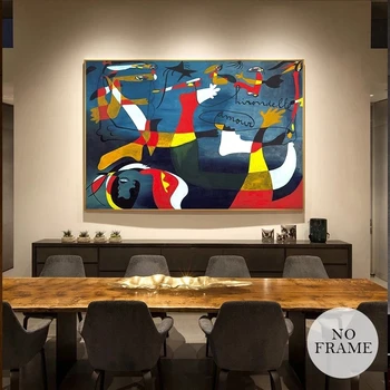 Slavni Picasso Abstraktna Umetnost Platno Slikarstvo Plakatov in Fotografij Wall Art Slike za Dnevni Sobi Doma Dekoracijo Sten Cuadros