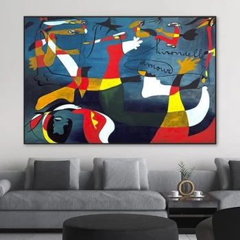 Slavni Picasso Abstraktna Umetnost Platno Slikarstvo Plakatov in Fotografij Wall Art Slike za Dnevni Sobi Doma Dekoracijo Sten Cuadros