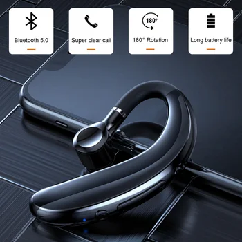 Slušalke bluetooth-združljive Slušalke za Prostoročno uporabo Brezžične Slušalke Slušalke Pogon Klic Športne Slušalke Za Iphone, Samsung