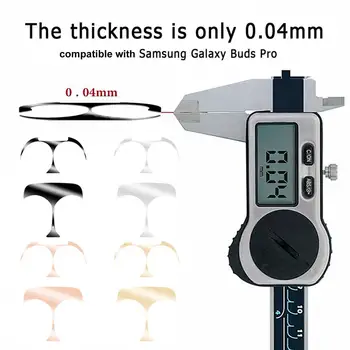 Slušalke Film Za Samsung Galaxy Brsti Pro Kovinski Prah Kritje Dustproof Nalepke Za samsung brsti pro Primeru Čepkov Dustproof