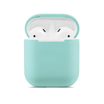 Slušalke Primerih Za Apple Airpods 1/2 Zaščitni Pokrov, Mehki Silikonski Shockproof Brez Prstnih Odtisov Madeže Odporno Polnjenje Box