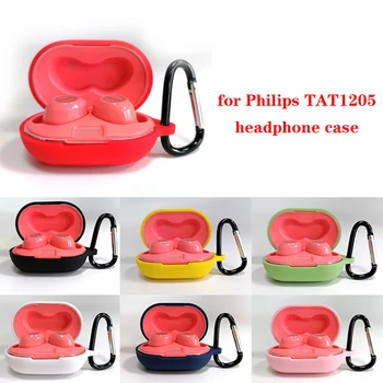 Slušalke Primeru za Philips TAT1205 Primeru z Anti-izgubil kavljem Preprost Silikonski Slušalke Primeru za Philips 1205