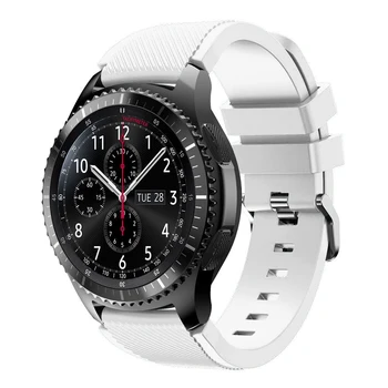 Smart Manšeta Zamenjava za Samsung Galaxy Watch R800 Trak za Huawei WATCH GT Pametno Gledati 22 mm Silikonski Trak Dodatki