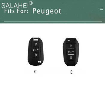 Smart Remote Avto Ključ Kritje velja Za Peugeot 308 408 508 2008 3008 4008 5008 Citroen C4 KAKTUS C4L C6 C3-XR Pribor Keychain