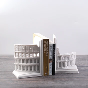 Sodobne domače okraski model soba mehko dekoracijo namiznega bookend študija obrti arhitektura serije koncu knjige