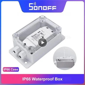 Sonoff IP66 Nepremočljiva dozi Vodotesno Ohišje neprepustna za Vodo, Podvodni Za Sonoff Osnovni/RF/Dual/Pow Za Xmas Tree Luči