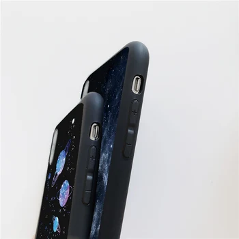 Space Star Luna Mobilne Primerih Za Xiaomi Redmi Mi Opomba 9 9 8 9T 8T 7 6 5 10 10T Pro Max 11 Lite Poco M3 X3 F3 CC9E 9C NFC Fundas