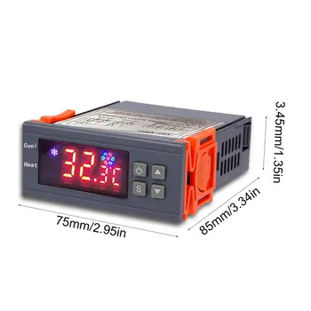 STC-3000 Visoko Natančnost 12V 24V 220V Digitalni Termostat Temperaturni Regulator Termometer, Higrometer Senzor