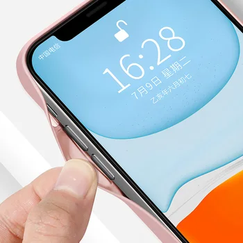 Steklo Ohišje Za iPhone 12 11 Pro X XS Max XR SE 2020 6s 7 8 Plus Praske Odpornega Anti-Padec Pisane Zadnji Pokrov Zaščitni ovitek