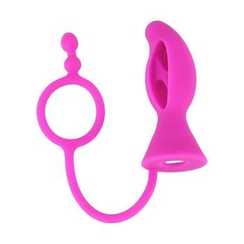 Strapon Dildo, Vibrator Trak Na Penis Dvojno Penetracijo Vibrator Erotično Analni Čep Za Moškega Spola Igrače, Za Pare