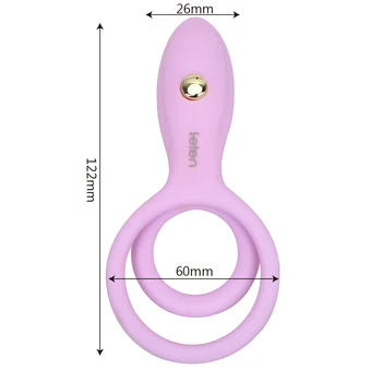 Strapon Penis Vibratorji za Moške, Ženske Klitoris Stimulator Anal Masaža Cockring Erotično Pralni Sex Igrače Odraslih Blaga Par Orodje