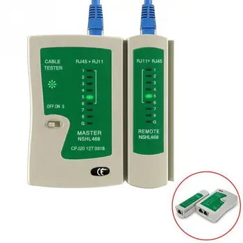 Strokovno Omrežni Kabel Tester RJ11 RJ45 RJ12 CAT5 UTP LAN Kabel Tester Detektorja Oddaljen testna Orodja Omrežja Brezplačna dostava