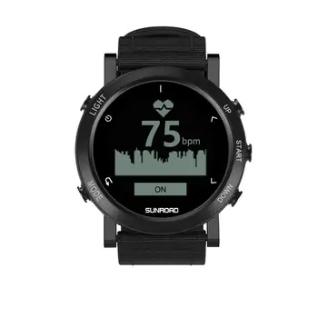 SUNROAD Digitalni Moški Športni Watch Višinomer, Barometer Kompas Tek, Plavanje Nepremočljiva Reloj Hombre GPS ročno uro часы