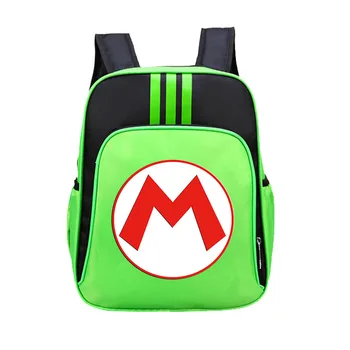 Super Mario otroška šolska torba Risanka Znak Mario Bratov Serije Nahrbtnik Osnovni Šoli Nahrbtnik Rojstni dan Darila