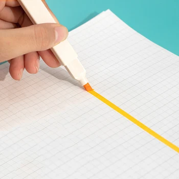 Super mehka konica poševna nasvet fluorescentno oznako barve flomaster za pisanje priročnik dobave pisarniškega materiala pero key line pero