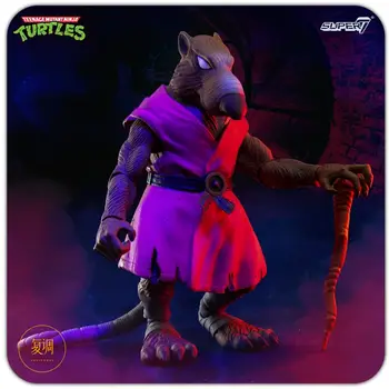 Super7 Teenage Mutant Ninjia Želve TMNT Dejanje Slika 7 palčni Cardback Zbirateljske Model Igrača, Lutka Darilo Za Otroke