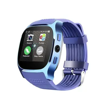 T8 Bluetooth Šport Pametno uro S Kamero Whatsapp Podpira TF KARTICE Sim Klicne Smartwatch Za Android Telefon Pedometer Smart Weara