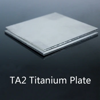 TA2 Tanke Čistega Titana Stanja Metalwoking Obrti Titana 200x200mm Novo DIY Materiala Debel 0.5/0.6/0.8/1mm Ti Zlitine Stanja Ploščo