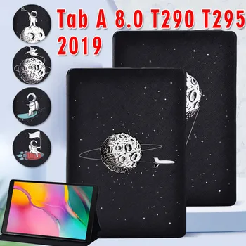 Tablični Primeru za Samsung Galaxy Tab Z T290 T295 2019 8.0 Palčni PU Usnje Tablet Kritje Primera + Prosti Pisalo
