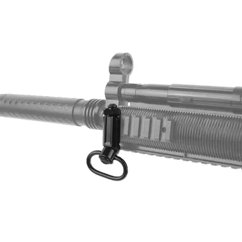 Taktično QD Pištolo Zanko Vrtljivi Nastavek Fit 20 mm Železniškega Hitro Odstranite Puška Zanko Pritrditev Adapterja Lov Pištolo Dodatki