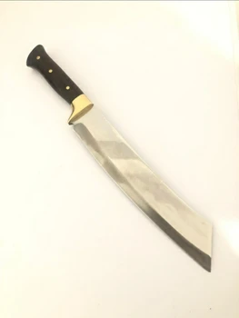 Tanto taktično fiksnimi noži lovski nož bushcfraft preživetja na prostem orodja ostro rezilo oreh ročaj jekla 4116 kukri boj proti