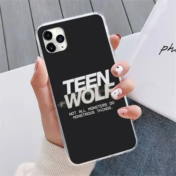 Teen Wolf Stilinski 24 McCALL 11 LAHEY 14 DUNBAR 9 Telefon Primeru Za iphone 12 5 5s 5c se 6 6s 7 8 plus x xs xr 11 pro mini max