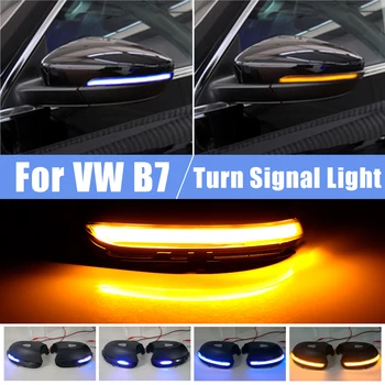 Tekoče Vode Blinker Strani Ogledalo Indikator LED Dinamični Obrnite Signalna Luč Za Volkswagen VW Passat B7 CC Scirocco EOS Hrošč