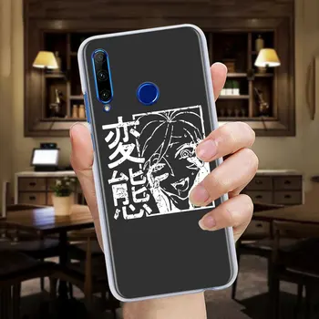 Telefon Primeru za Huawei Honor 8A 9A 8S 9S 9C 8X 9X 10i 20i 20 Lite 30 Pro 20S 20e Težko Pokrivajo Sugoi Senpai Anime waifu Primerih