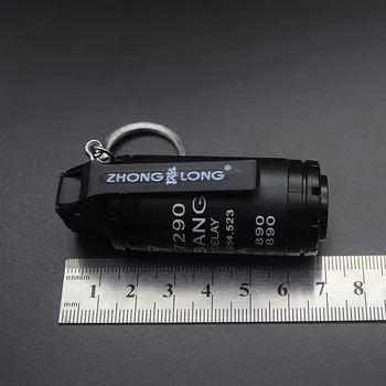TH Ustvarjalne vojaške majhen model Dim bomba napihljivi lažji majhno bombo kolo odprtega plamena vžigalnika