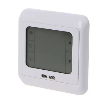 Thermoregulator Zaslona na Dotik Gretje Termostat za Toplo Tla, Električni Ogrevalni Sistem Temperaturni Regulator S Kid Zaklepanje
