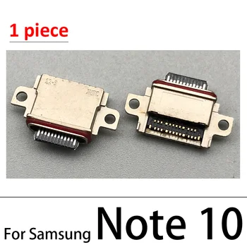 Tip-C Za Samsung Galaxy S21 S10 S20 Plus / S10e / Opomba 10 Plus Polnjenje prek kabla USB Port Priključek Priključek za Vtičnico Podatkov Polnilnik Rep Plug