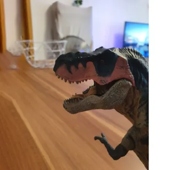 Tiran je Tyrannosaurus Rex Jurassic Dinozaver Trdna Simulacije Toy Model Otroke Dinozaver Fant Raptor Živali Zbirka Darilo