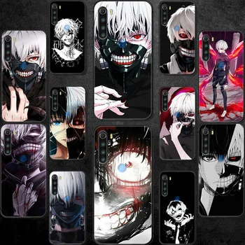 Tokio Ghoul Anime Telefon Primeru Zajema Trup Za XIAOMI Redmi 7 7A 8 8A 9 9C Opomba 6 7 8 9 9S K20 Pro K30 black Hoesjes Moda Funda