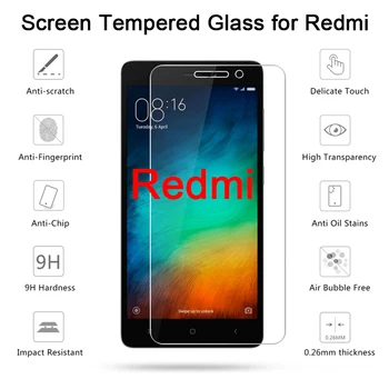 Toughed 9H HD Screen Protector za Xiaomi Redmi 7 K20 6 Pro 5 Plus Kaljeno Film Zaščitno Steklo na Redmi 6A 7A 4A 5A 4X