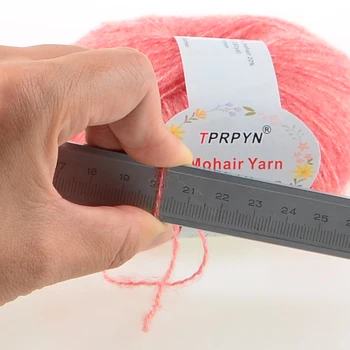 TPRPYN 6Pcs=150 g Moher Akril preja Za pletenje lana volne, pletene, Kvačkane, iz preje 0,75 mm ilos par tejer dedelgado, da plesti pleteno