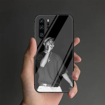 Tupac 2pac rapper Telefon Kaljeno Steklo Primeru Kritje Za Huawei Str Nova Mate 5T 20 30 40 Pro Lite Smart 2019 2021 Tpu Črno Celice