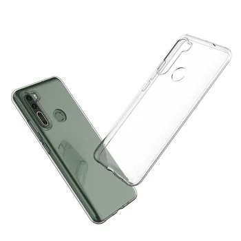 Ultra-tanek Prozoren TPU Anti Slip Anti Padec Shockproof Primeru Telefon za telefon HTC serije U20 5G HTC U12 Life Plus Telefon Kritje