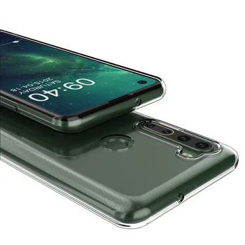 Ultra-tanek Prozoren TPU Anti Slip Anti Padec Shockproof Primeru Telefon za telefon HTC serije U20 5G HTC U12 Life Plus Telefon Kritje