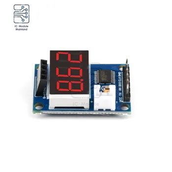 Ultrazvočno Merjenje Razdalje Nadzorni Odbor Rangefinder 3 Bit LED Digitalni Zaslon HC-SR04 8-bitno MCU za Arduino Robot