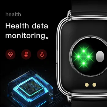 UM68 Smart Watch1.69inch HD Full Screen Krvnega Tlaka, Srčnega utripa IP67 Nepremočljiva Smartwatch