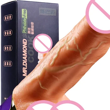Umetni Dildo Multi-Speed Zložljive Obračanje Vibrator Vaginalne Ogrevanje Funkcijo Sex Igrače Za Ženske 18+ Masturbacija Izdelki