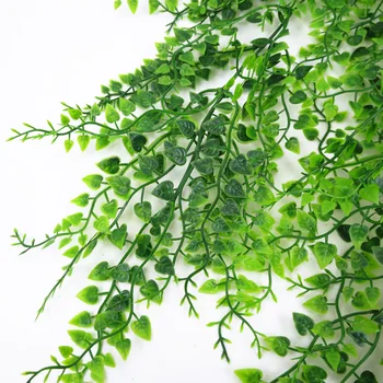 Umetni Rastlin Trte Steni Visi Simulacije Rattan Listi, Veje Zeleno Rastlino Bršljan Listov Obešanje naprave za Dom Vrt Dekor