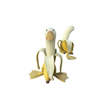 Umetnost Banana Raca Ustvarjalni Vrt Dekoracijo Skulpture Dvorišču, Vrt Dekor Letnik Okras Doma Kipi Okrasni Dodatki