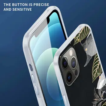 Umetnost Retro Povzetek Geometrijo Primeru Telefon Za iPhone 11 Pro 12 Pro Max X XS Max XR 7 8 6 6S Plus Mehka Hrbtni Pokrovček Lupini Coque Odbijača