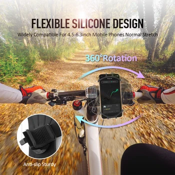 Univerzalni Motocycle Izposoja Mobilni Telefon, Držalo Za IPhone, Samsung Za Xiaomi Huawei Mobile Telefon Kolo Krmilo, Vesa Nosilec