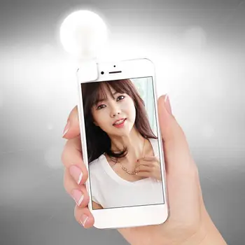 Univerzalni Selfie LED Ring Flash Light Prenosni Mobilni Telefon 36 LED Lepota Razsvetljavo Noč Teme Selfie za Mobilni Telefon, Fotoaparat