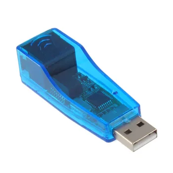 USB 2.0 LAN priključek RJ45 Ethernet 10/100Mbps Omrežja Sim Adapter za Win8 PC USB C Priključki Prilagodilnik Pretvornika USB Adapter