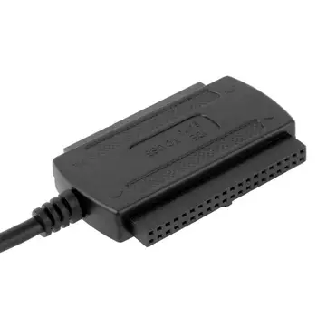 USB 2.0 SATA/PATA/IDE Adapter Hitreje Pretvornik Kabel za Trdi Disk Z Zunanji NAPAJALNIK