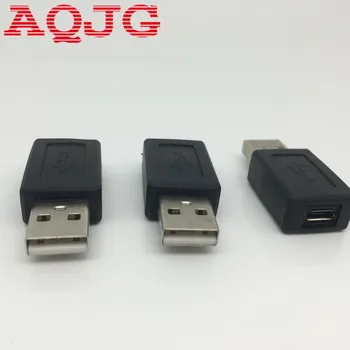 Usb 2.0 tip A, A/M moški-micro usb b ženski priključek jack adapter pretvornik Računalnik adapter Usb na Micro USB adapter AQJG